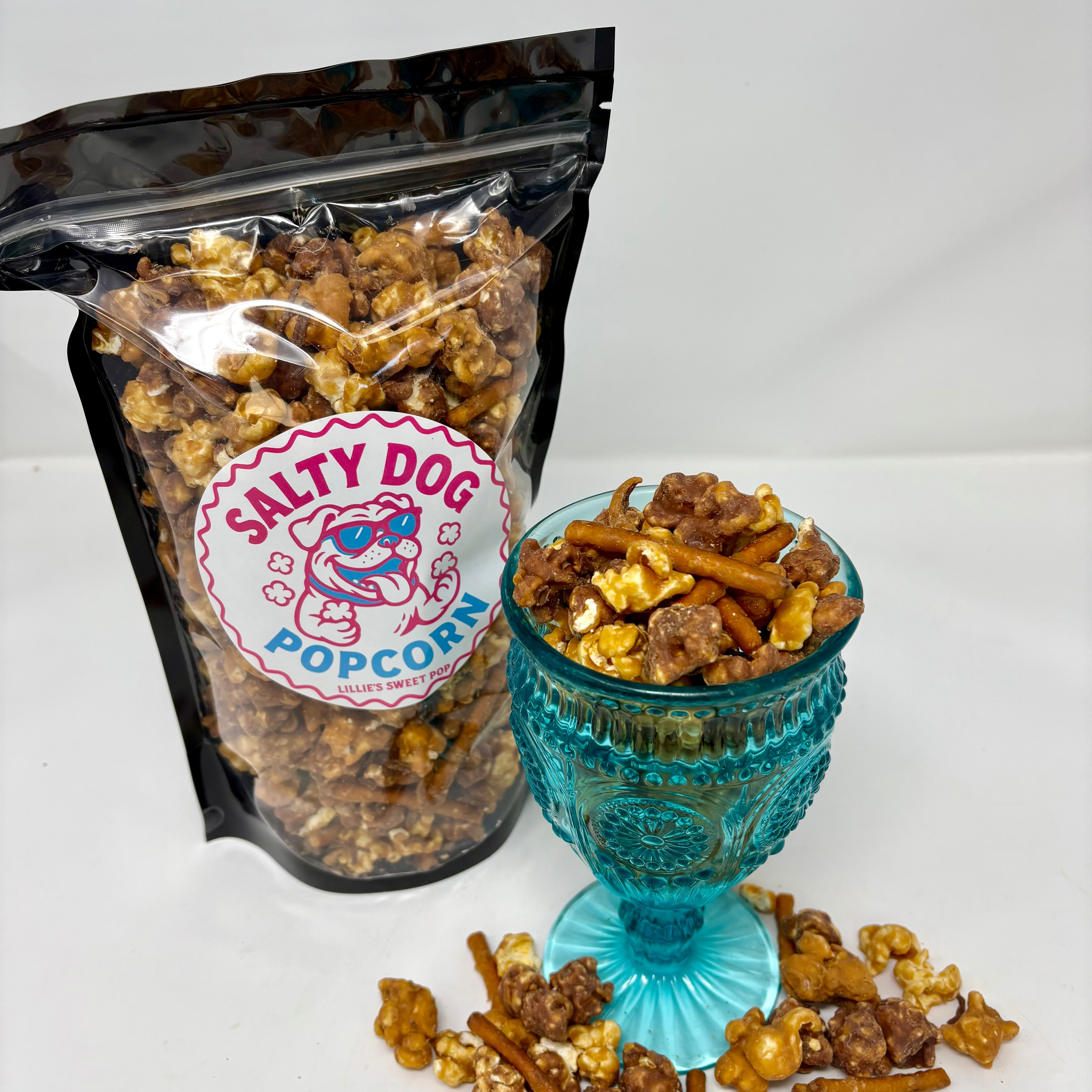Salt Lovers Popcorn Bundle - Popcorn with Salted Caramel Corn, Mae's Mix, It's a Big Dill, and the Salty Dog