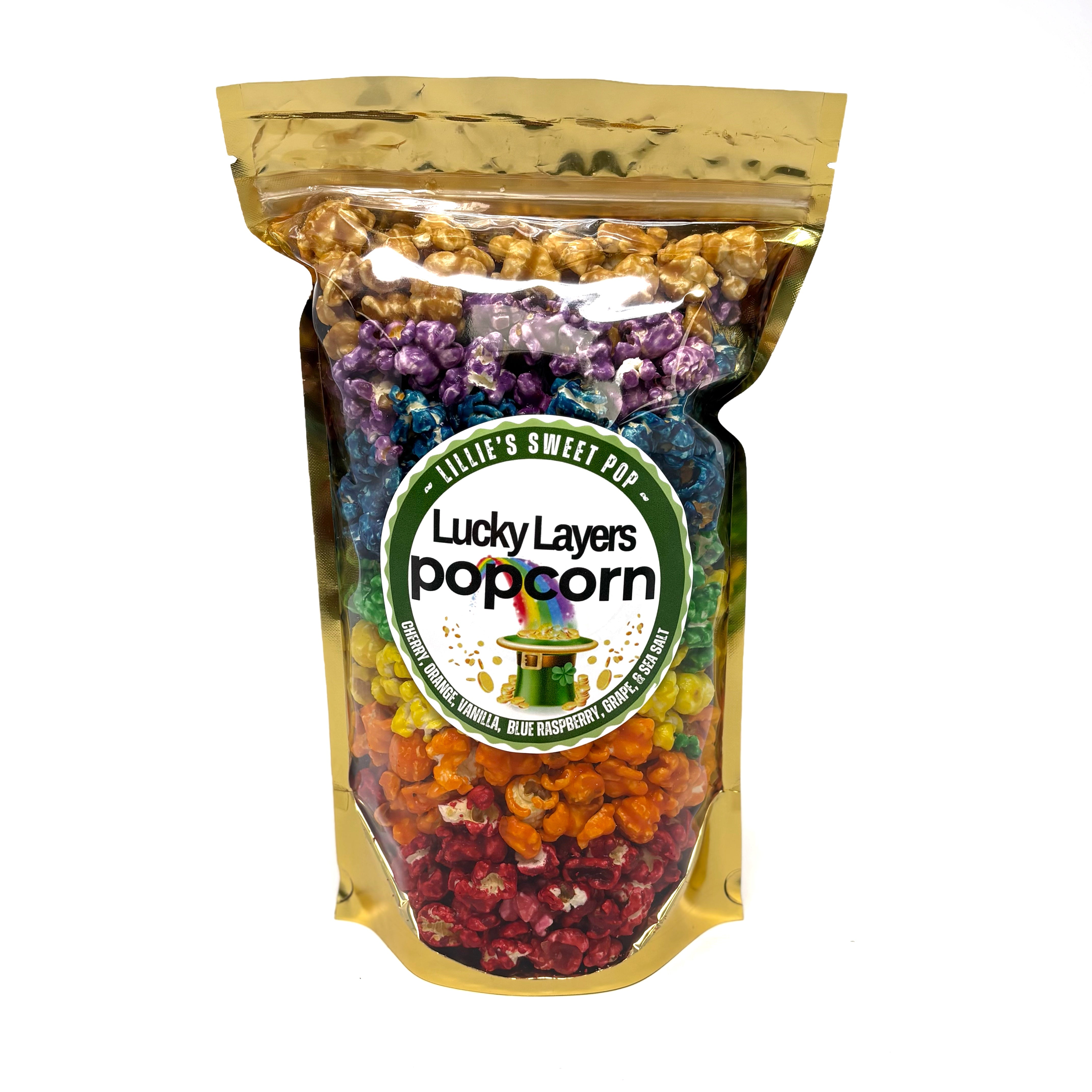 Lucky Layers Popcorn for St. Pats Day