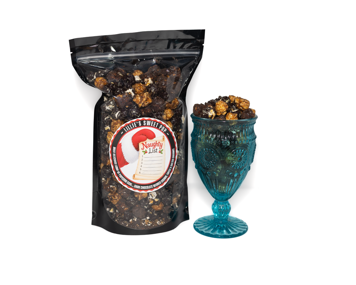 Naughty List - Santa's Coal Popcorn