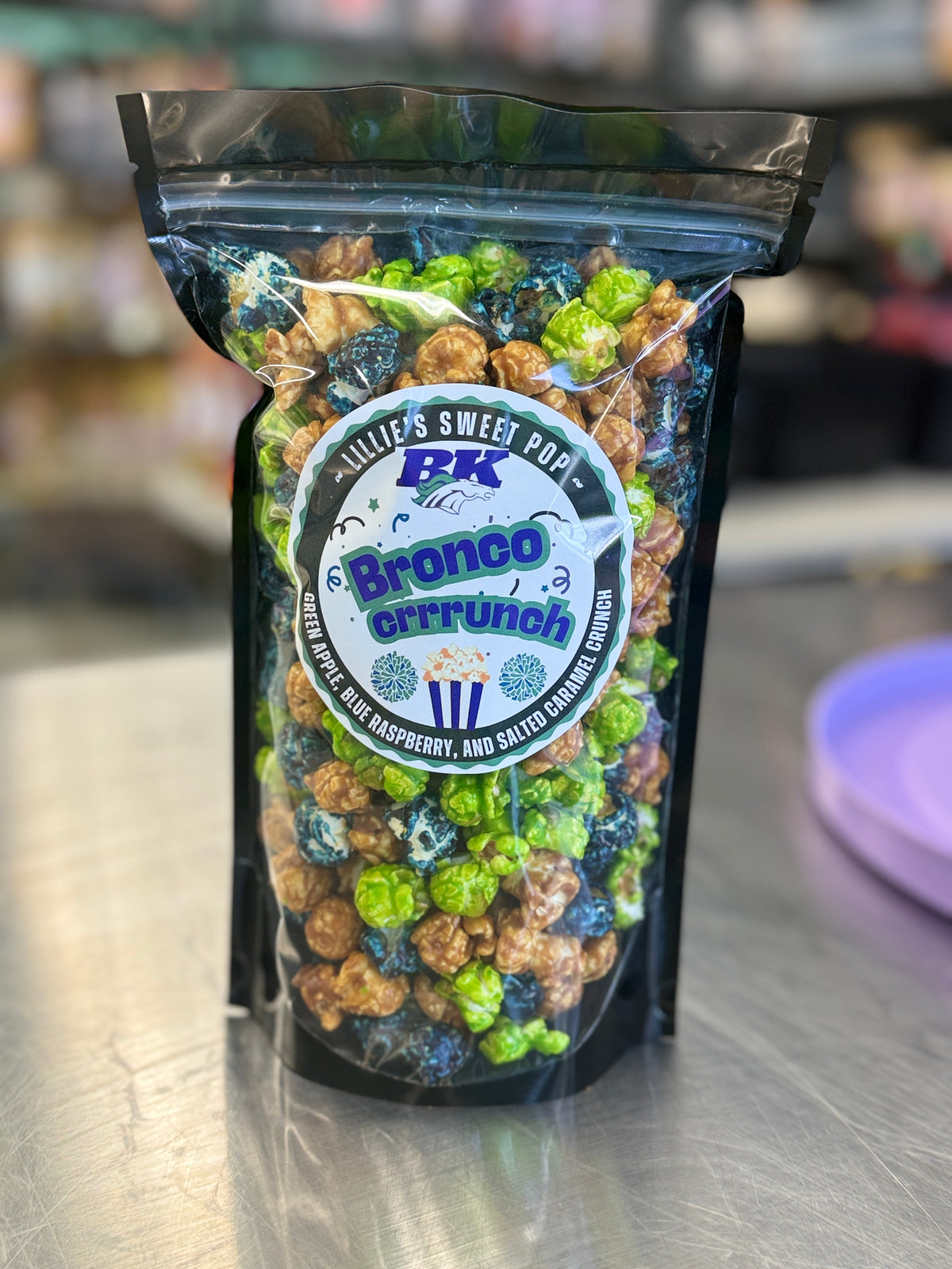 Bronco Crunch Popcorn