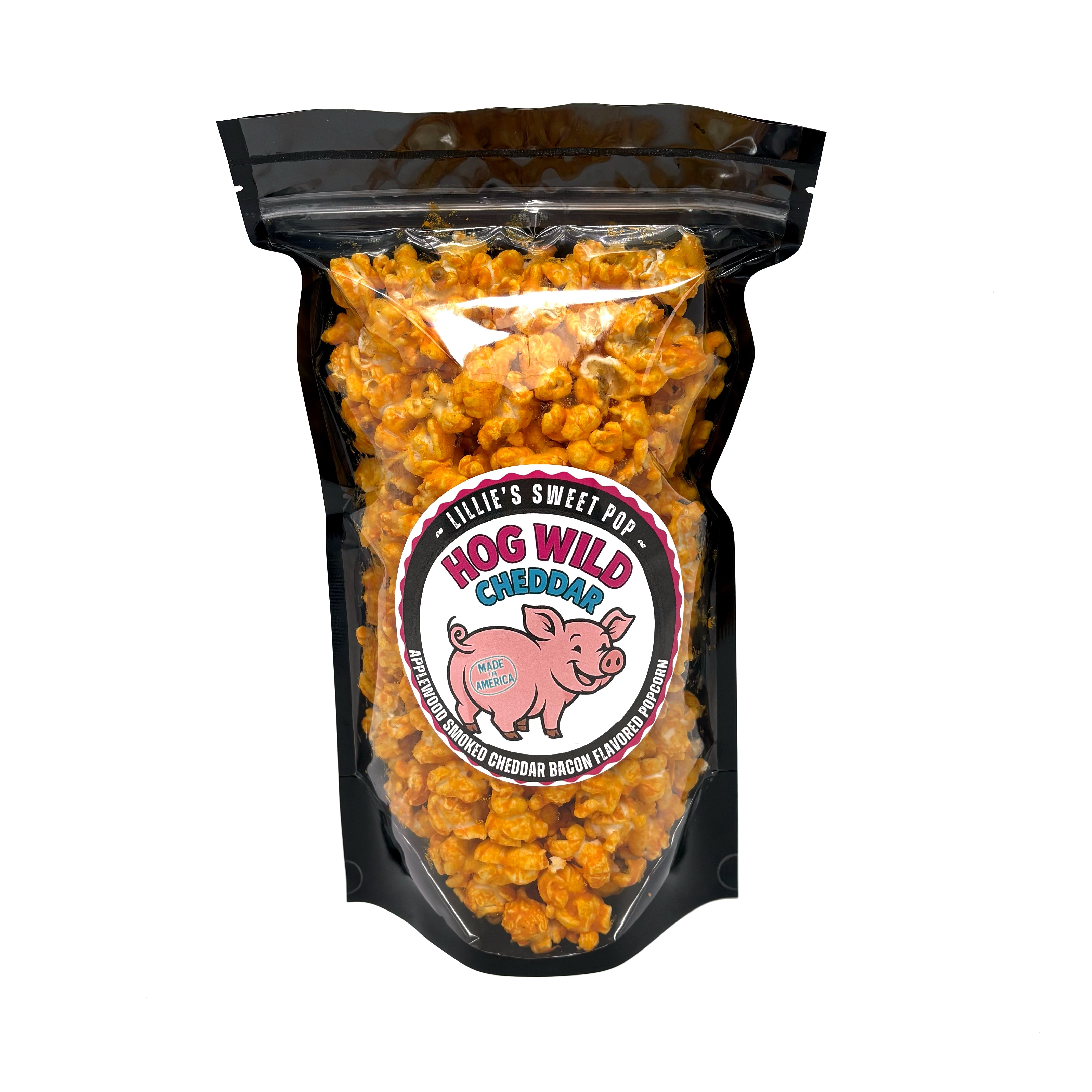 Hog Wild Cheddar - Applewood, cheddar, and bacon