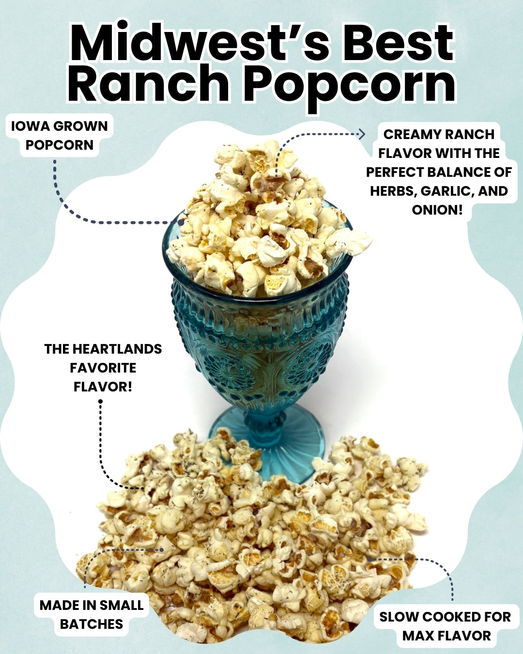 Midwest's Best Ranch Popcorn