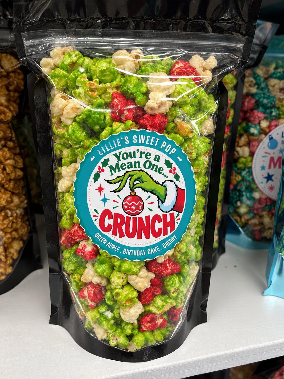 You’re A Mean One Crunch - Grinch Gourmet Popcorn