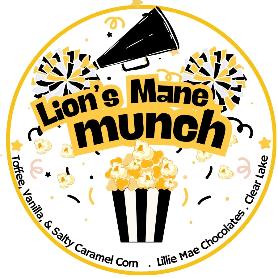 Lions Mane Munch Fundraiser Popcorn