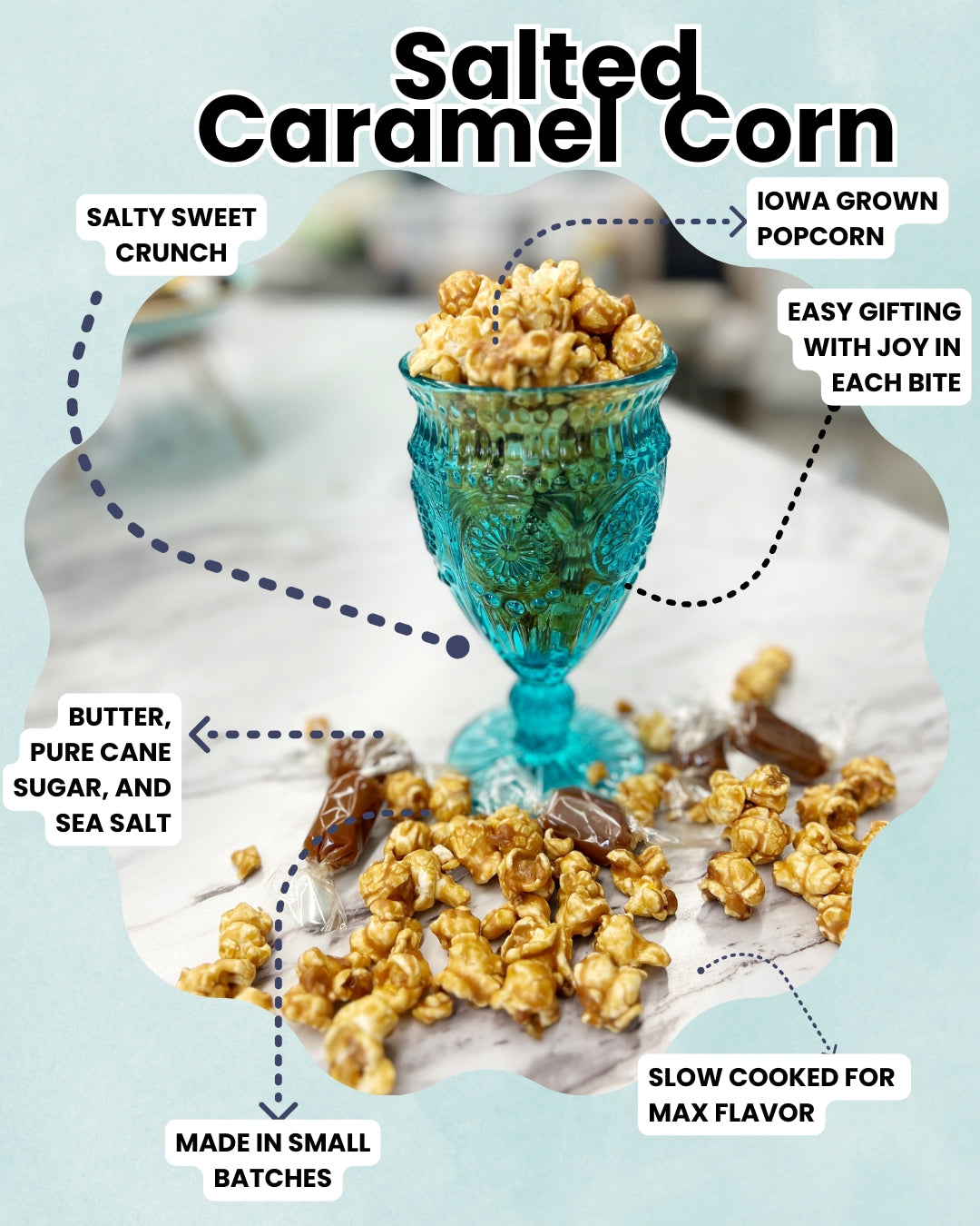 Fall Lovers Bundle - Salted Caramel Corn, Caramel Apple Pop, Ultimate Peanut Butter Cup, & Salty Dog