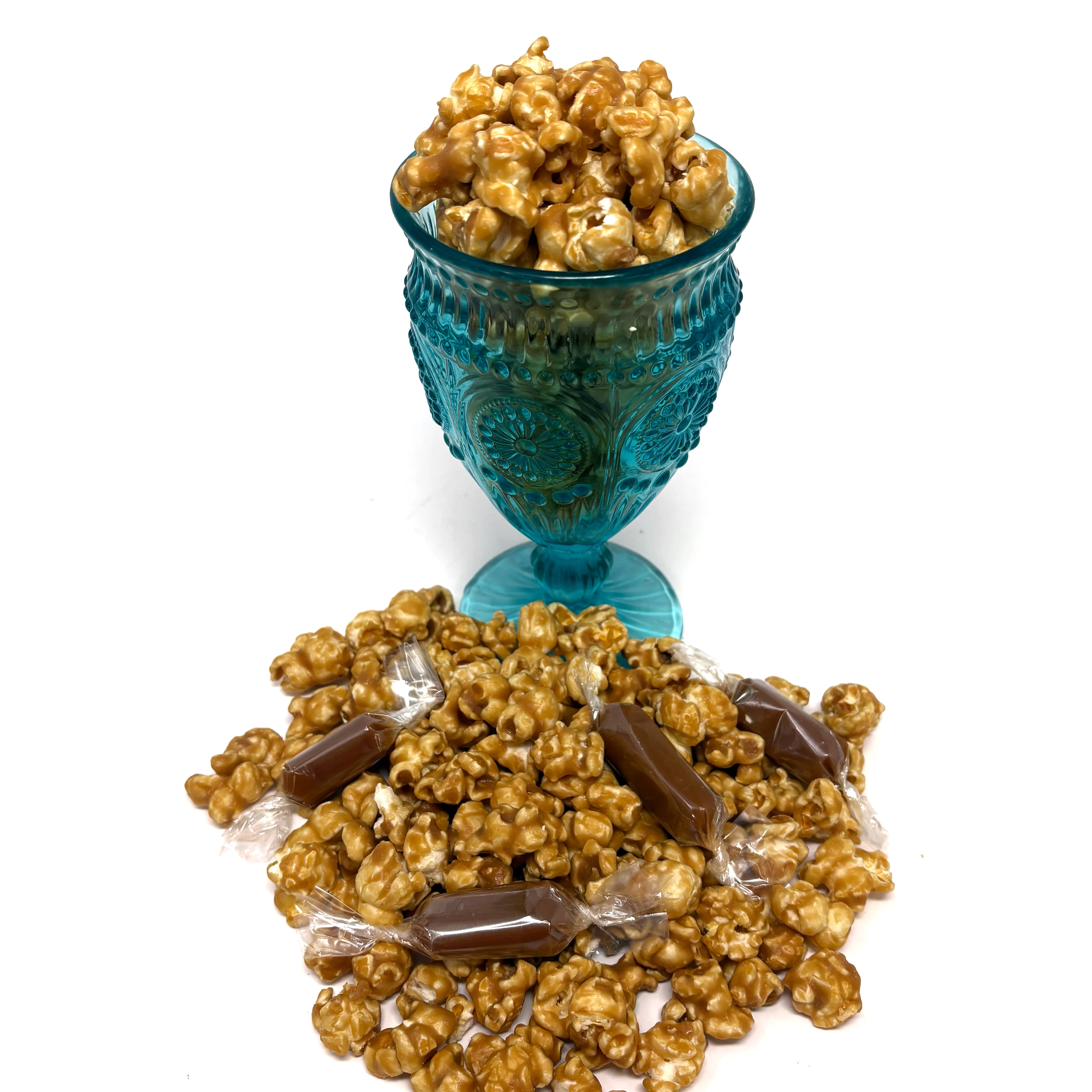 Our buttery and sweet Vanilla Caramel Crunch Popcorn.